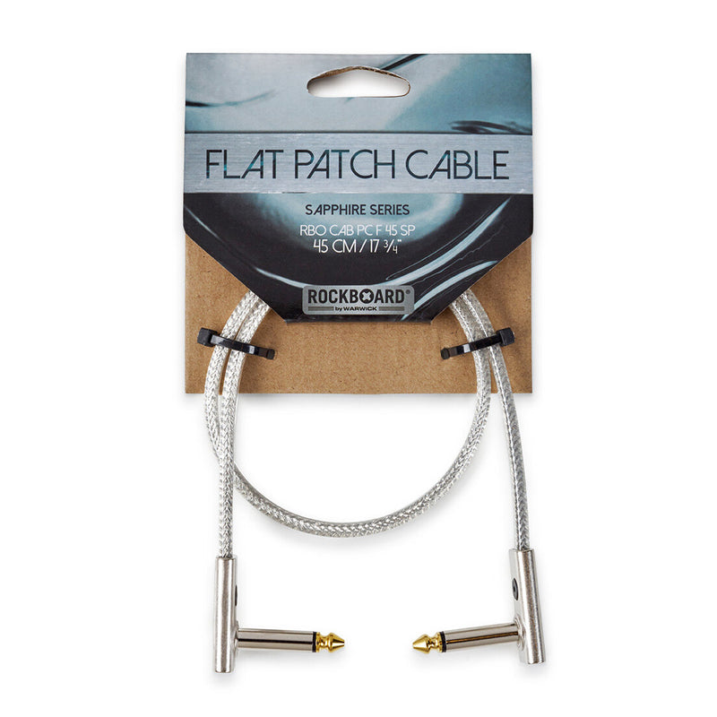 Rockboard RBO CAB PC F 45 SP SAPHIRE SÉRIE Câble Patch plat - 45 cm / 17 23/32 "