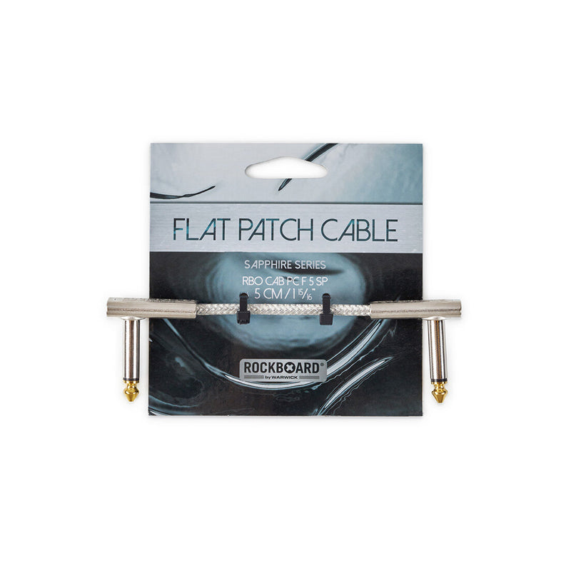 RockBoard RBO CAB PC F 5 SP Sapphire Series Flat Patch Cable - 5 cm / 1 31/32"