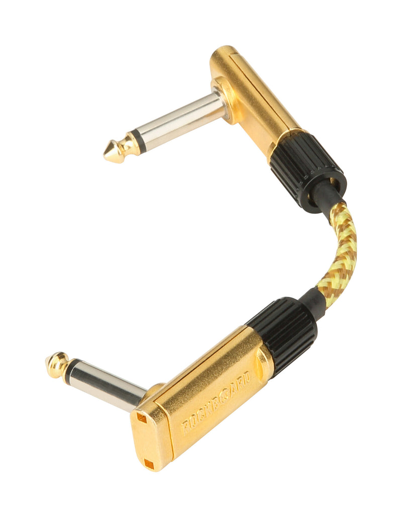 RcokBoard RBO CAB PC F 5 VT Vintage Tweed Series Flat Patch Cable - 5 cm / 1 31/32"