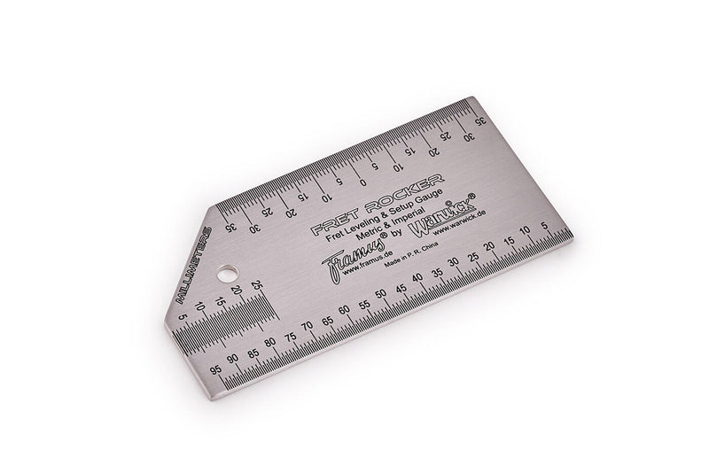 Rockcare RB Tool R-Fret Rocke Fret Rocker - Fret nivelant et configuration de la jauge