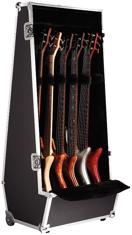 RockCase RC 10861 BA/FL Standard Line Multiple Instrument Chest Style Flight Case (5 Electric Basses)