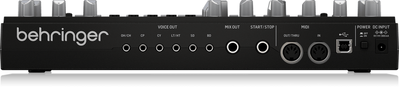 Behringer RD-6-BK Analog Drum Machine - Black