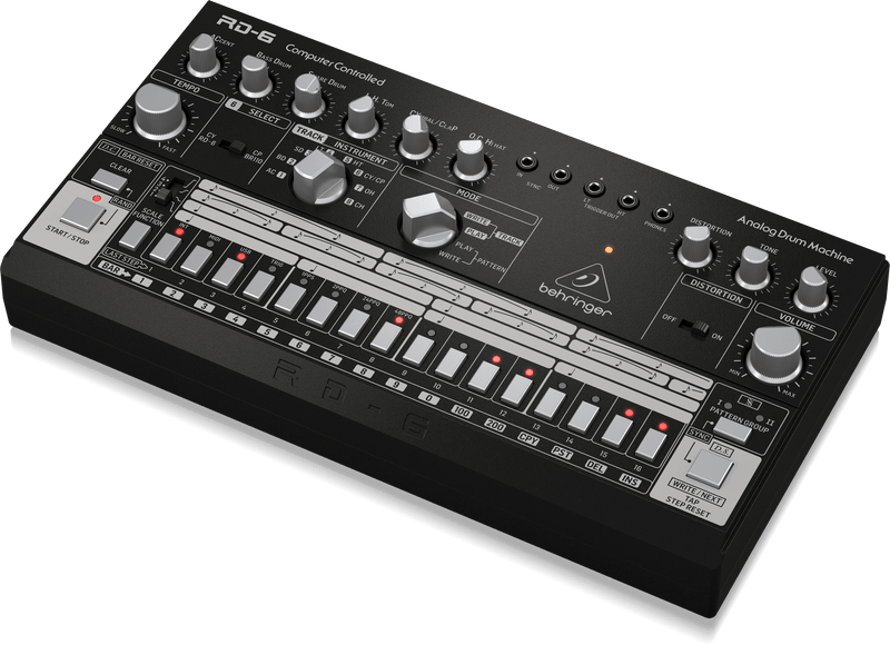 Behringer RD-6-BK Analog Drum Machine - Black