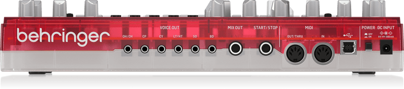 Behringer RD-6-SB Analog Drum Machine - Strawberry