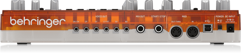 Behringer RD-6-TG  Analog Drum Machine - Tangerine