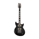 Guitare électrique Reverend ROBIN FINCK SIGNATURE avec micros Railhammer - Midnight Black