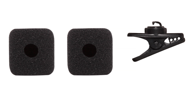 Shure RK377 Windscreens + Tie Clip For PGA31-TQG - Red One Music