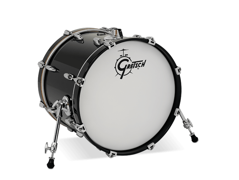 Gretsch Drums RN2-1418B-PB Renown Grosse caisse 18x14 po (Piano Noir)