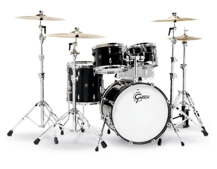 Gretsch Drums RENOWN Pack de 4 fûts - Piano Noir