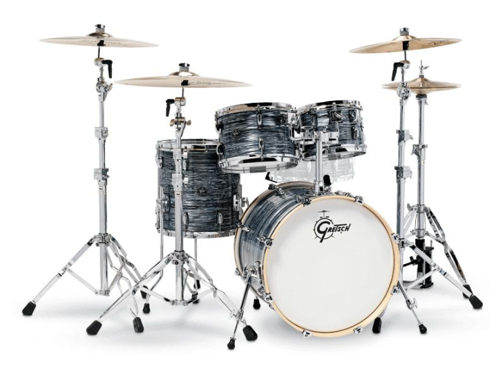 Gretsch Drums RN2-E604-SOP Renown 4-Piece Drum Kit (Silver Oyster Pearl)