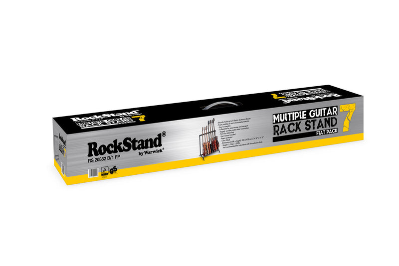 RockStand Multiple Guiar Rack Stand for 7 Electric Guitars/Basses - Flat-Pack
