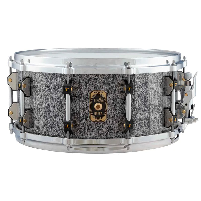 Tamburo TB OPSD1465FK OPERA Series Stave-Wood Snare Drum (Fantasy Black) - 14" x 6.5"