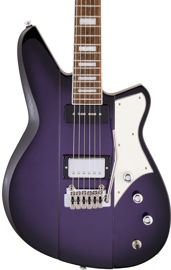 Guitare électrique Révérend WARHAWK DAW - Purple Burst