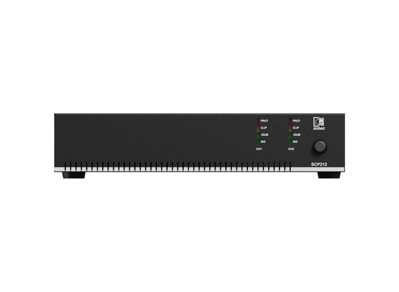 Audac SCP212 Compact Dual-Channel Power Amplifier