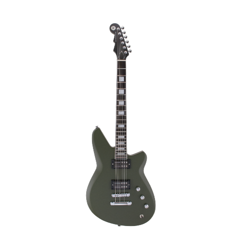 Reverend SHADE BALDEROSE Signature Electric Guitar (Army Green)