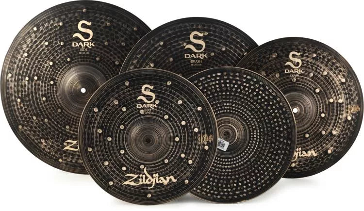 Zildjian SD4680 S Dark 4-Piece Cymbal Pack