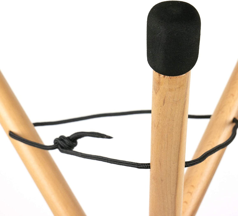 Sela SE198 Foldable & Height Adjustable Handpan Stand (Beech Wood)