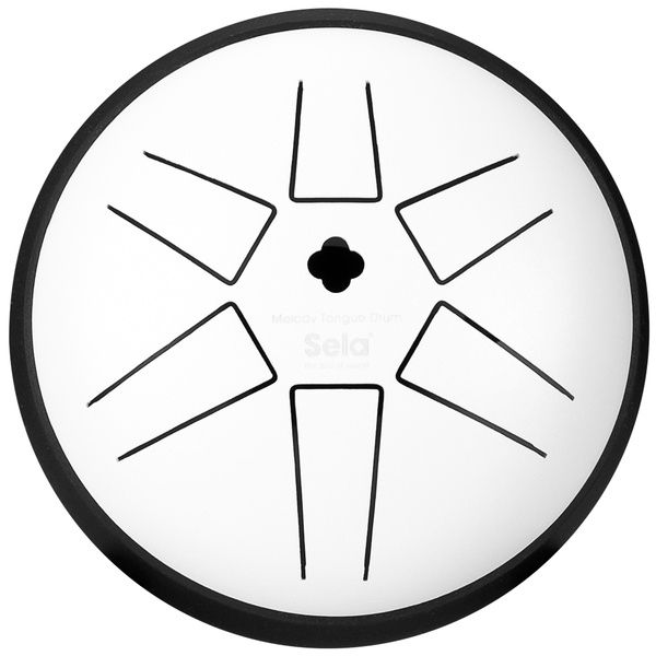 Sela SE351 Melody Tongue Drum B5 - 5.5" (White)