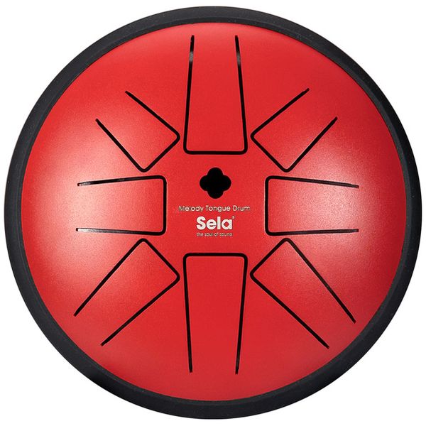 Sela SE362 Melody Tongue Drum F Minor (Red) - 6"