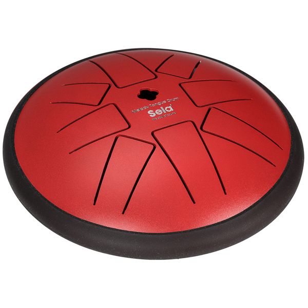 Sela SE362 Melody Tongue Drum F Minor (Red) - 6"