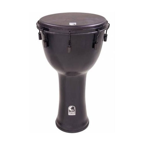 Toca SFDJ-9BM Synergy Freestyle Rope Tuned 9" Djembe - Black Mamba