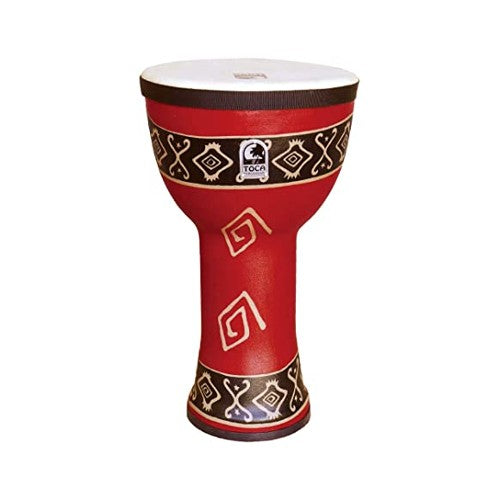 Toca SFDK-9RP Freestyle Pré-réglé 9" Doumbek - Rouge