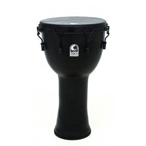 Toca SFDMX-10BM Freestyle Mechanically Tuned 10" Djembe - Black Mamba