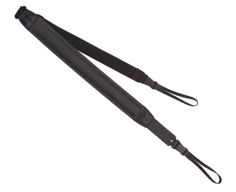 Neotech SLIMBANJ-BKL Slimline Banjo Strap - Court (Cuir Noir)