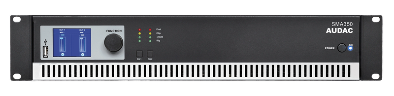 Audac SMA350 WaveDynamic Dual-Channel Power Amplifier