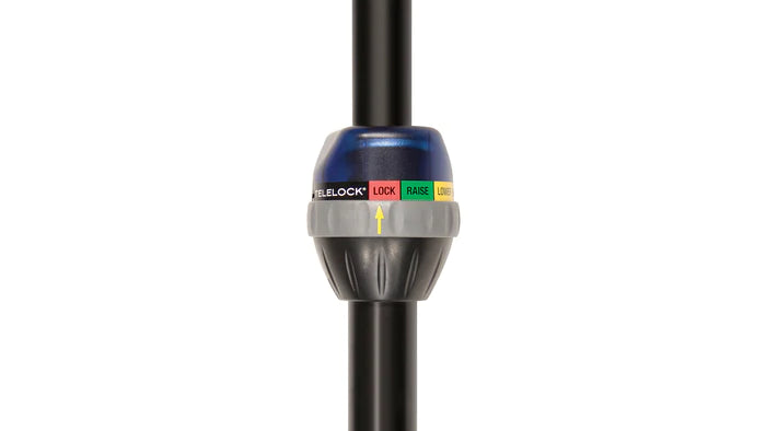 Ultimate Support SP-90B Poteau de haut-parleur avec connexion filetée M20 et adaptateur de caisson de basses standard