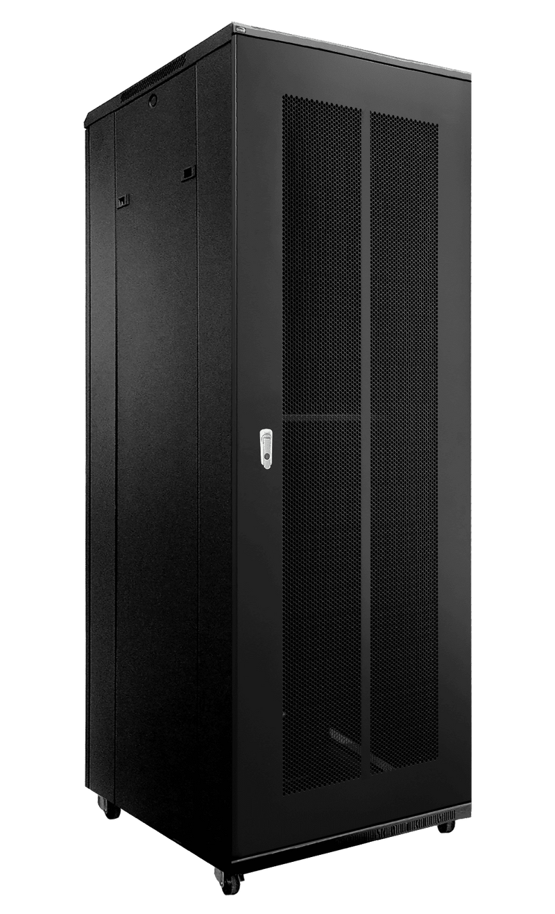 Caymon SPR8842GG/B 19" Rack Cabinet For 42 Units With Grill Front And Rear Door