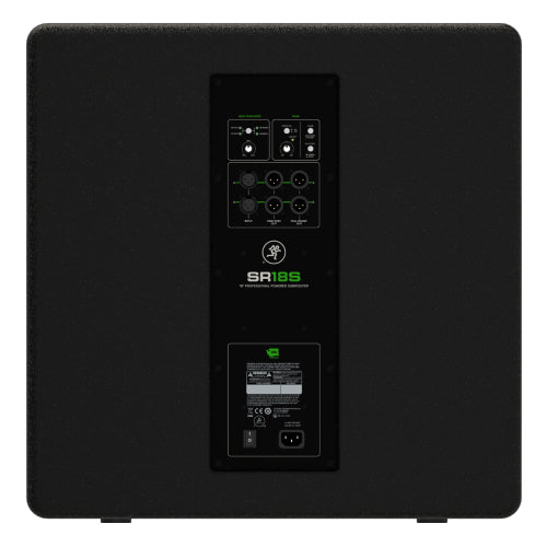 Caisson de basses amplifié professionnel Mackie SR18S 1 600 W - 18"