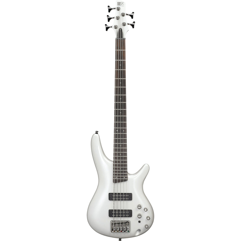 Ibanez SR305EPW SR Series 5 cordes - Basse électrique avec égaliseur 3 bandes - Blanc nacré