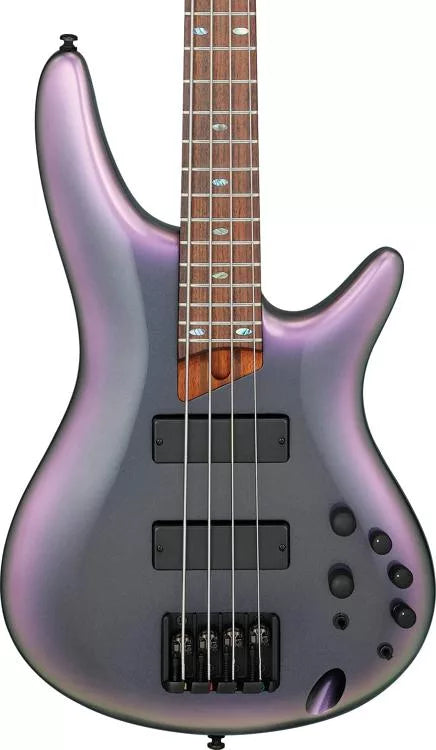 Ibanez SR500E Bass Guitar (Black Aurora Burst)