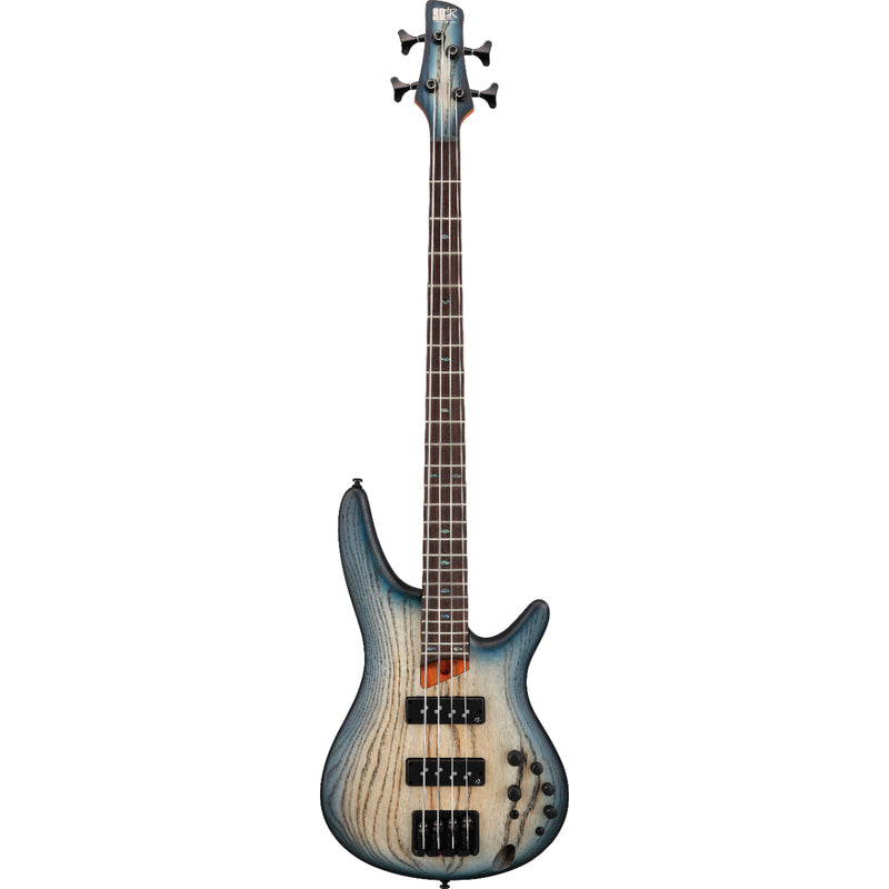 Ibanez SR600ECTF SR Series - Basse électrique avec micros Nordstrand - Cosmic Blue Starburst Flat