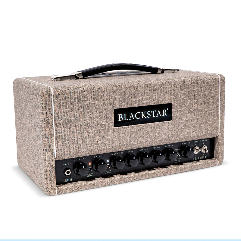 Blackstar St. James STJ50EL34H 50-watt Amp Head w/EL34 Tubes