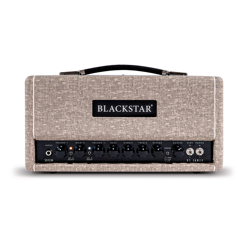 Blackstar St. James STJ50EL34H 50-watt Amp Head w/EL34 Tubes