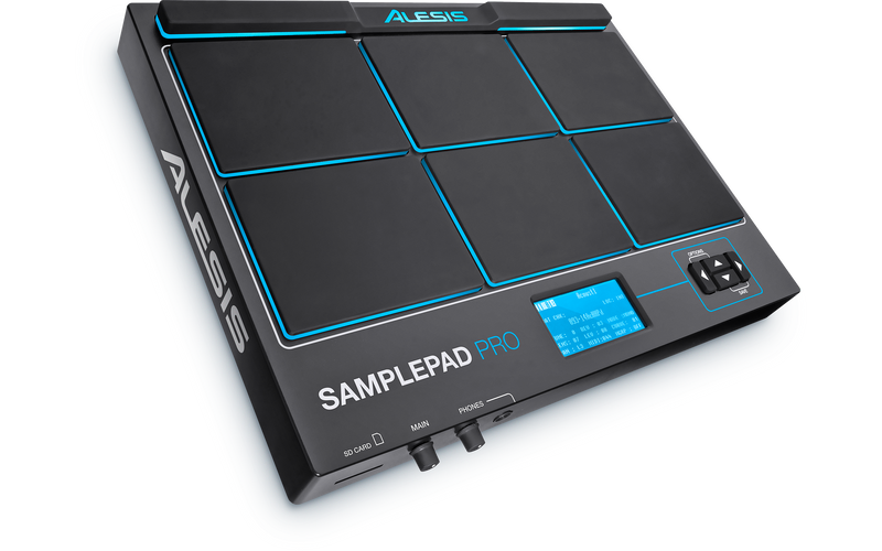 Alesis SAMPLEPAD PRO Instrument de percussion et de déclenchement d'échantillons à 8 pads
