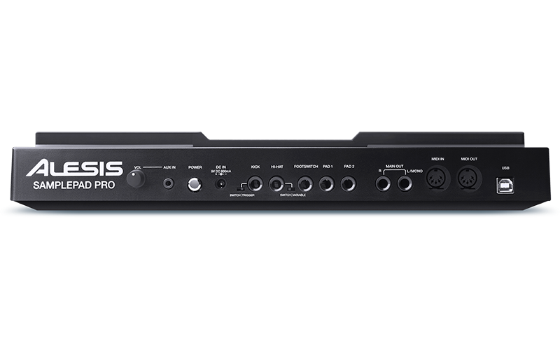 Alesis SAMPLEPAD PRO Instrument de percussion et de déclenchement d'échantillons à 8 pads