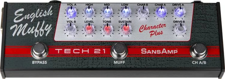 Tech 21 CPS-EM SansAmp Character Plus - English Muffy