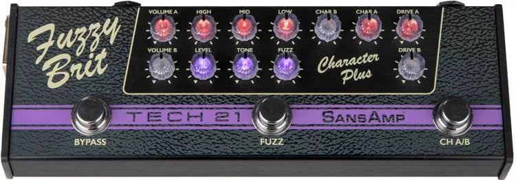 Tech 21 CPS-FB SansAmp Character Series - Fuzzy Brit