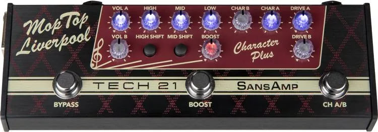 Tech 21 CPS-MTL SansAmp Character Plus - Mop Top Liverpool