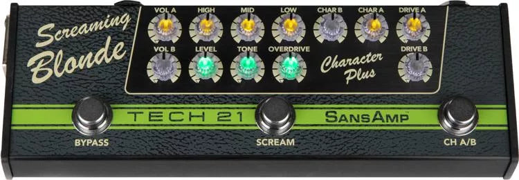 Tech 21 CPS-SB SansAmp Character Plus - Blonde hurlante