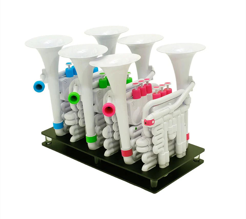 Nuvo S250DR6H Support de bureau d'école pour 6 instruments (Jhorn)