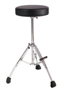 Gibraltar GGS10S Tabouret court 21" avec siège rond, trépied pliable avec repose-pieds