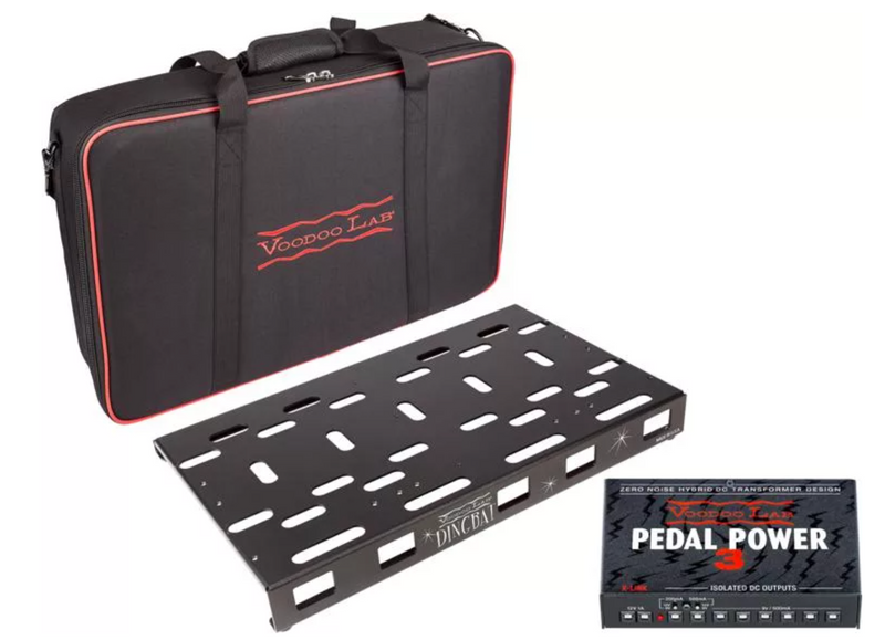 Voodoo Lab DBMP3 Dingbat Pedalboard Power Package - Moyen avec Pedal Power 3