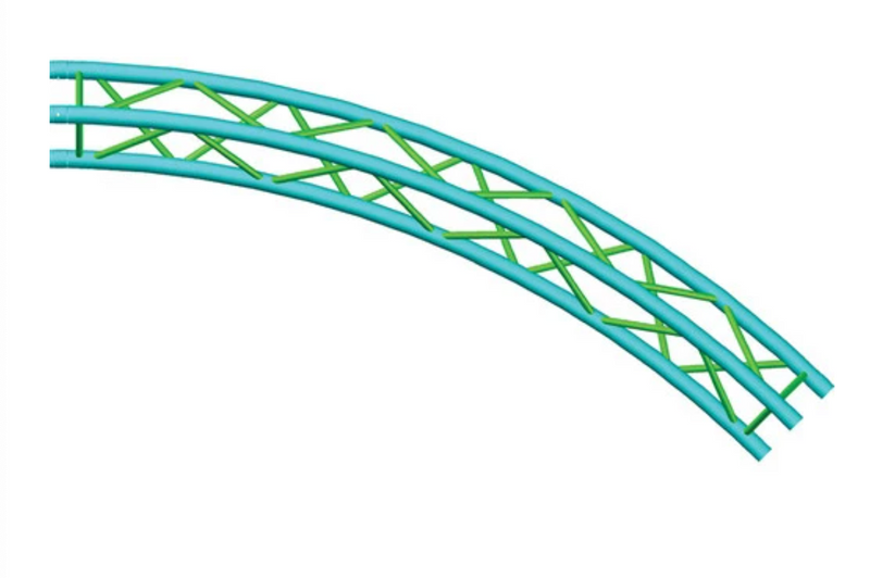 Global Truss F33-TR-C6-45 - Cercle de ferme pour système de ferme triangulaire F33 (19,68')
