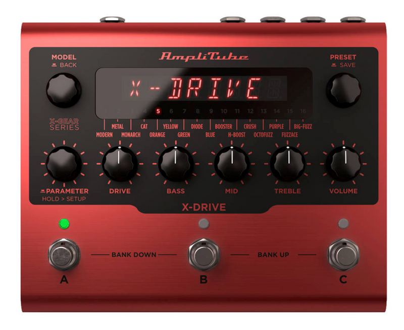 IK Multimedia AMPLITUBE X-DRIVE Distortion Pedal