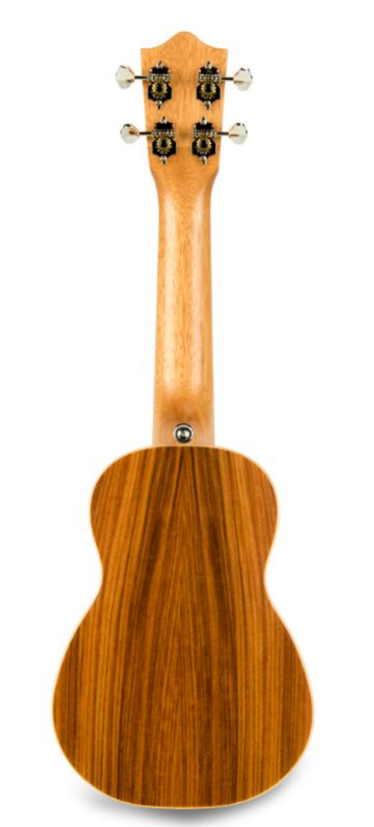 Lanikai & Kohala SPST-S Soprano Ukulele with Spruce Top, Morado Body, and Walnut Fingerboard - Natural