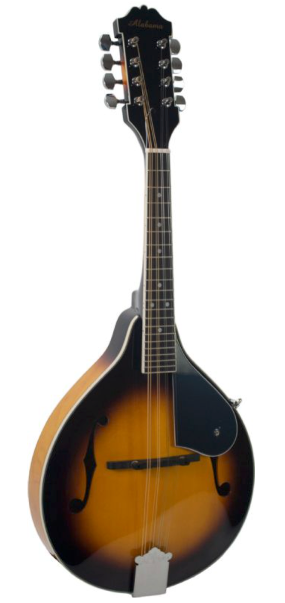 Alabama ALM32S A-Style Solid Spruce Mandolin - Tobacco Sunburst